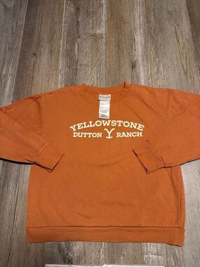 Dutton Ranch Orange Crewneck Sweatshirt